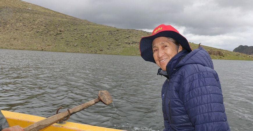 Ing. Tulia García León, directora ejecutiva del Centro de Desarrollo Agropecuario de Ayacucho (Cedap)