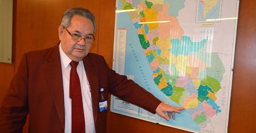Ing. Abelardo De La Torre Villanueva, exjefe de la Autoridad Nacional del Agua