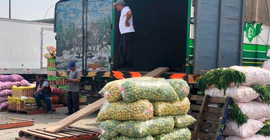 alimentos mercado mayorista de Lima