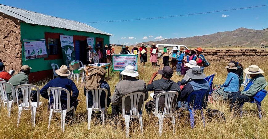INIA capacitó a productores en cuidado se suelos agrarios Puno