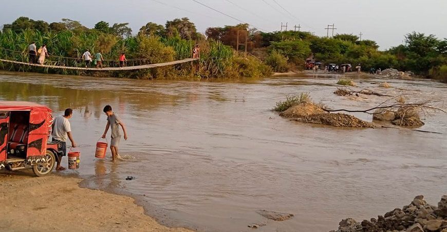 fenómeno El Niño intensas lluvias en el centro - norte del Perú