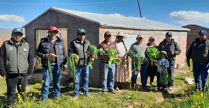 Instalarán invernaderos para la producción de hortalizas en Ilave