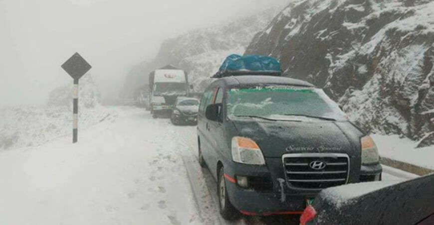 Invierno en la sierra del Perú