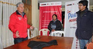 Puneños se capacitan en la elaboración de chompas policiales ITP Perú