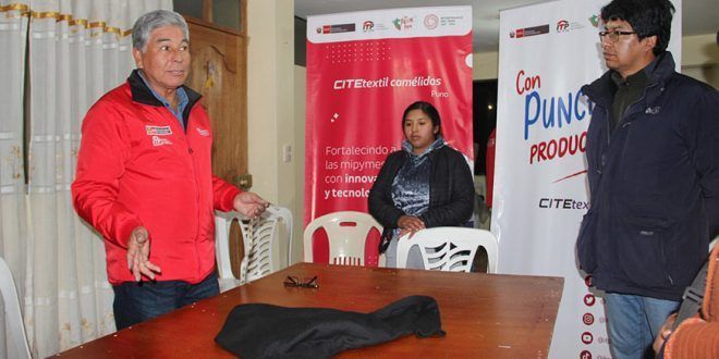 Puneños se capacitan en la elaboración de chompas policiales ITP Perú