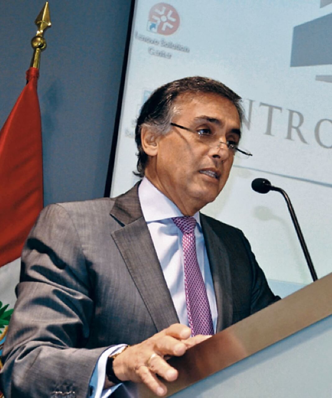 Mag.  Jorge Delgado  Aguirre, presidente de la Asociación de Instituciones de Microfinanzas del Perú