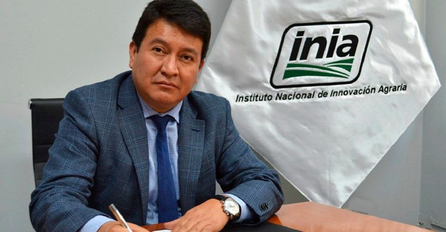 Jorge Luis Maicelo Quintana como jefe del Instituto Nacional de Innovación Agraria