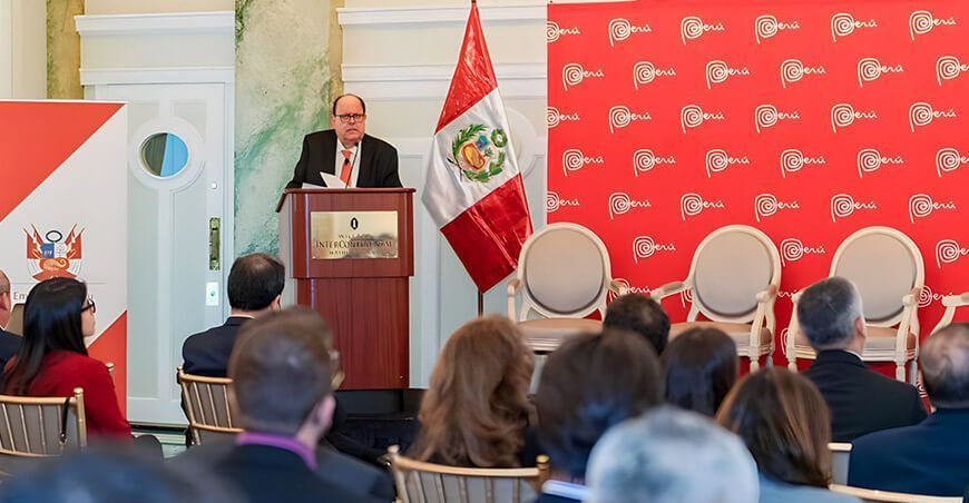 Julio Emilio Velarde Flores Presidente del Directorio del Banco Central de Reserva del Perú