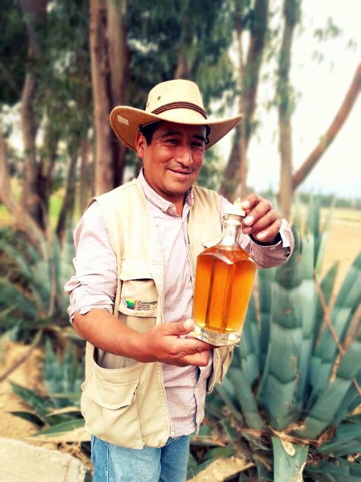 Cinco.5incos, el destilado de agave elaborado en el  valle del Mantaro