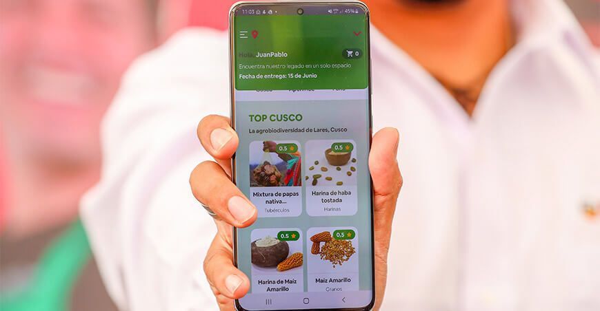 App Kusikuy agrobiodiversidad Perú
