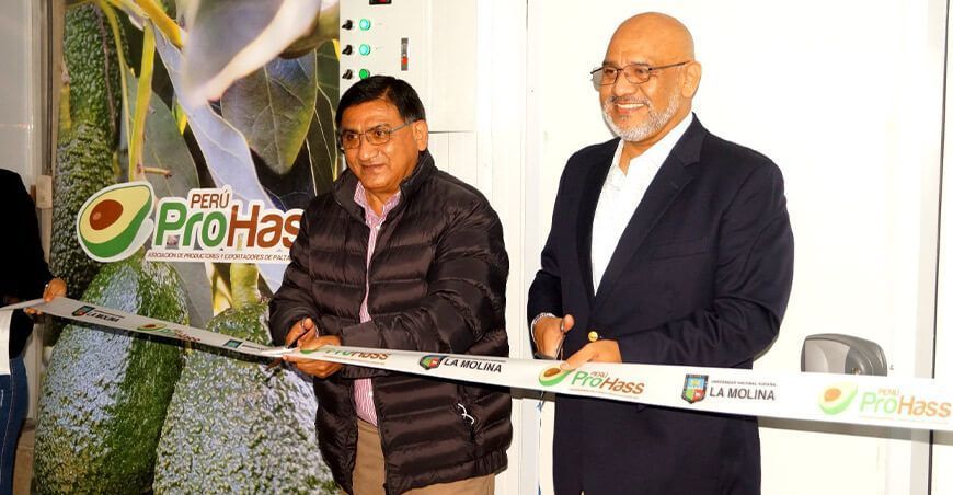 Inauguran moderno laboratorio de poscosecha de palta en la UNALM