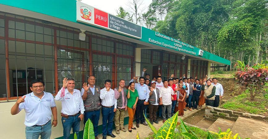 INIA implementa moderno laboratorio para el análisis de calidad del suelo agrario en el Vraem