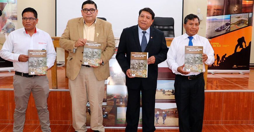 Presentan Libro del Proyecto de Rescate Arqueológico Lomas de Ilo en Moquegua