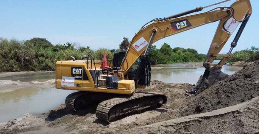 Concluyen trabajos en tres sectores vulnerables del río Lacramarca en Chimbote