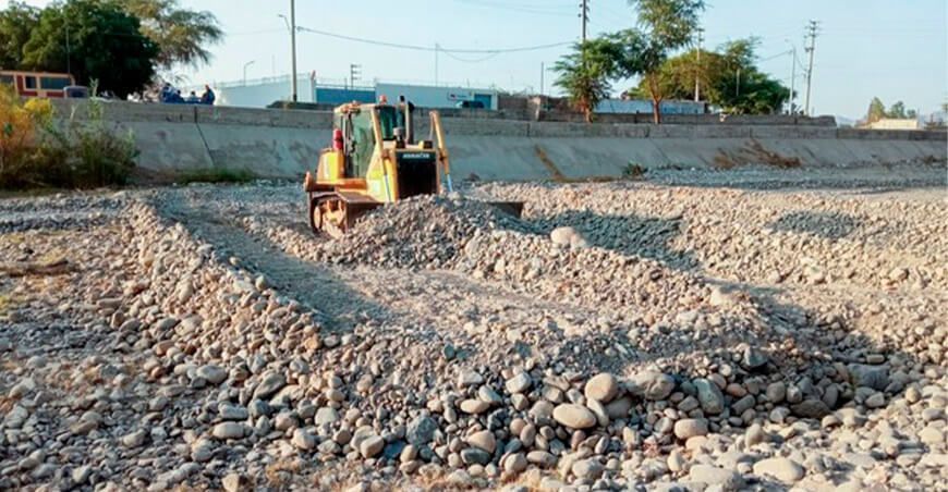 Ministerio de Vivienda culminó trabajos limpieza y descolmatación del río Palpa