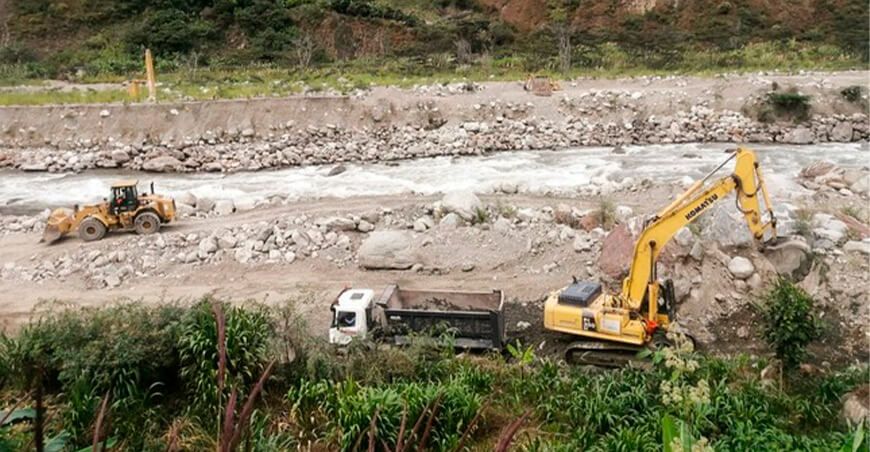 culminan labores de limpieza en tramo del río Putucusi Cusco