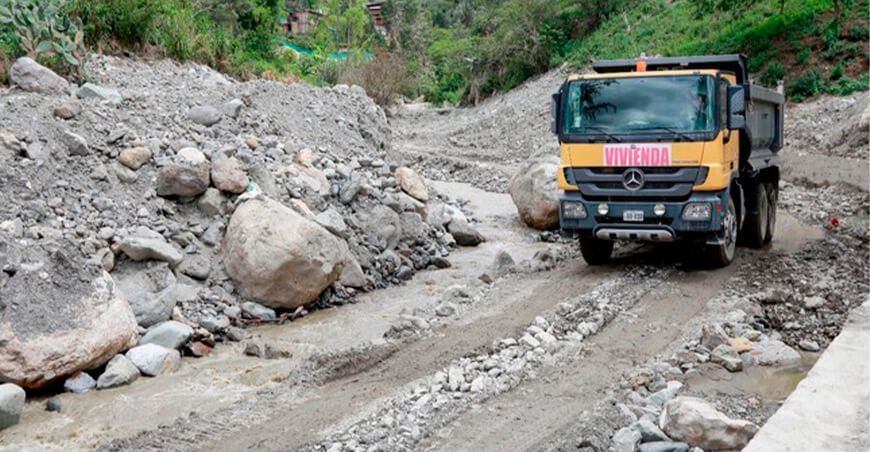 Culminan limpieza y encauzamiento del río Salkantay en Cusco