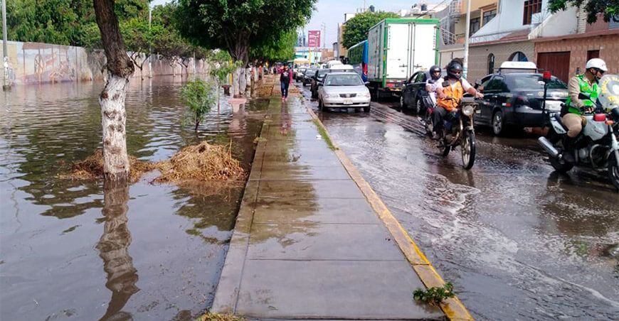 lluvia en La Libertad