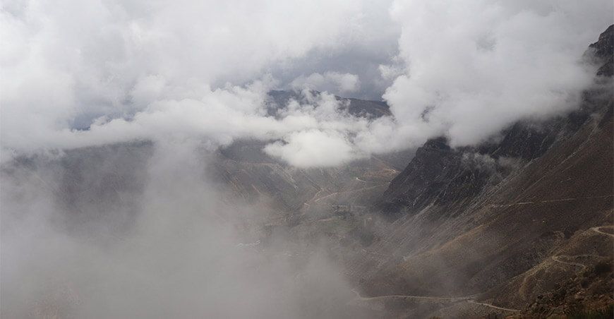 Lluvias, nevadas y granizadas seguirán cayendo en la sierra