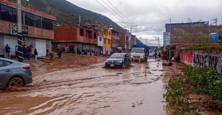 lluvia sierra Perú