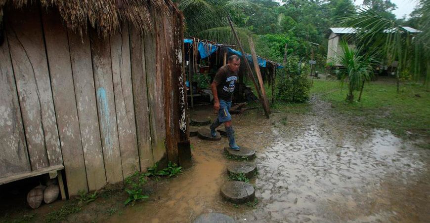 Lluvia moderada a fuerte intensidad caerá en la selva