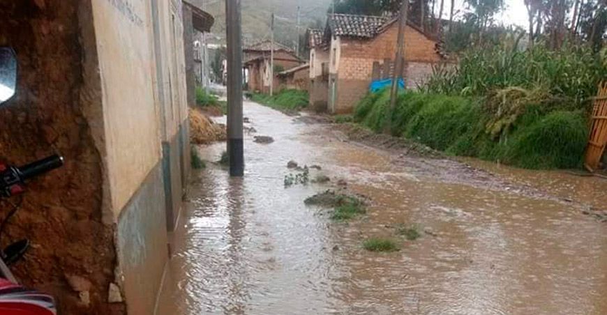 Lluvias en la sierra peruana