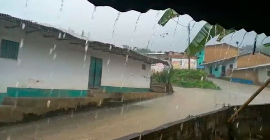 lluvia en la sierra Perú