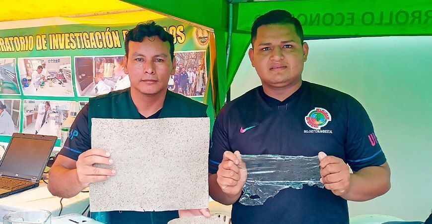 universitarios crean bolsa de 'plástico ' a base de yuca y es comestible