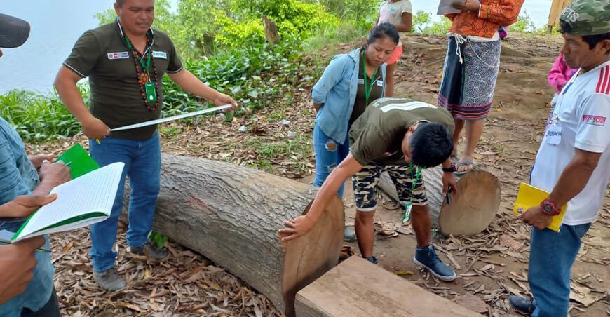 lengua indígena capacitan sobre manejo forestal