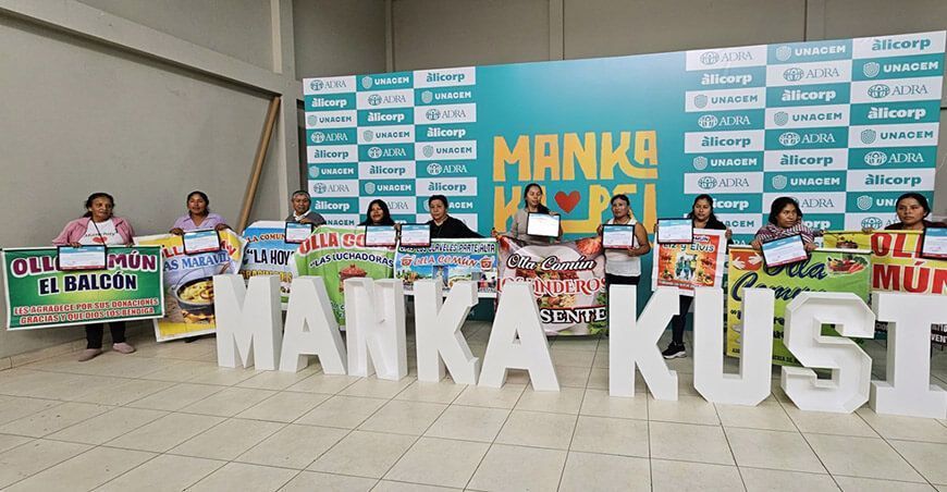 Manka Kusi beneficio a las ollas comunes de Manchay Perú