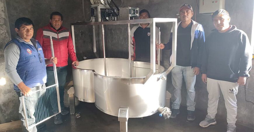 bienes y equipos para la elaboración de quesos y yogurt