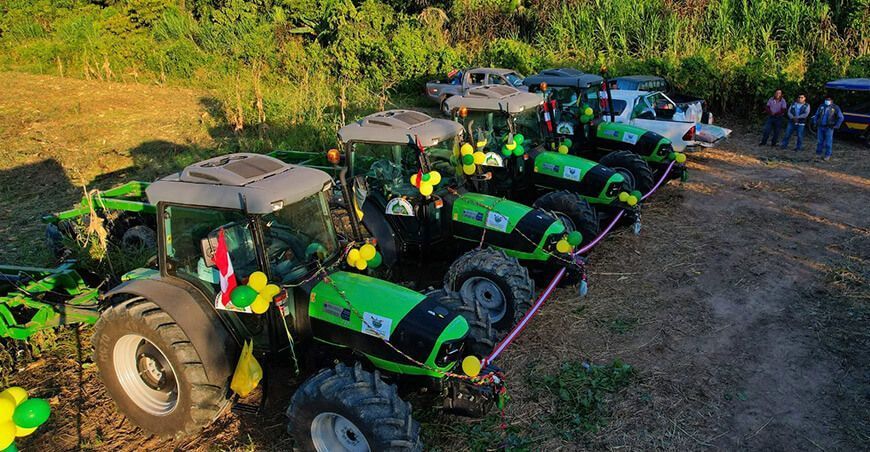 maquinaria agrícola Madre de Dios