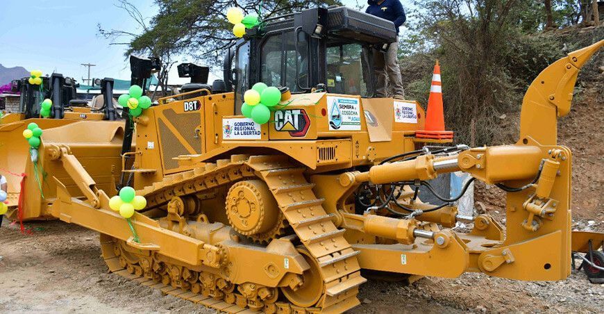 La Libertad: adquieren maquinaria pesada para construcción de diques y reservorios