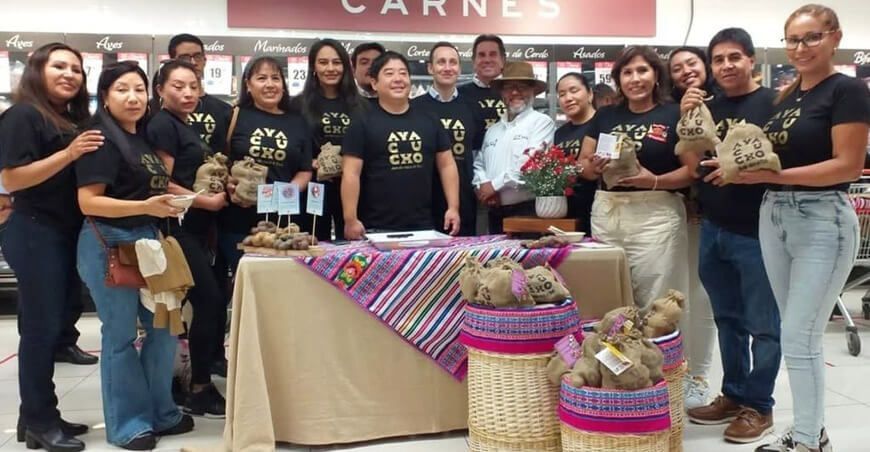 Supermercados Wong y Corpapa se unen para impulsar el consumo de papas nativas