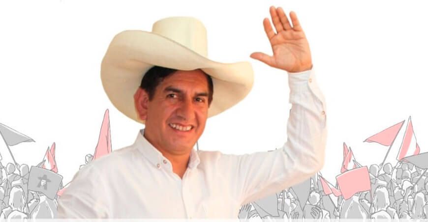 profesor y rondero Marino Flores Gonzales en el Midagri