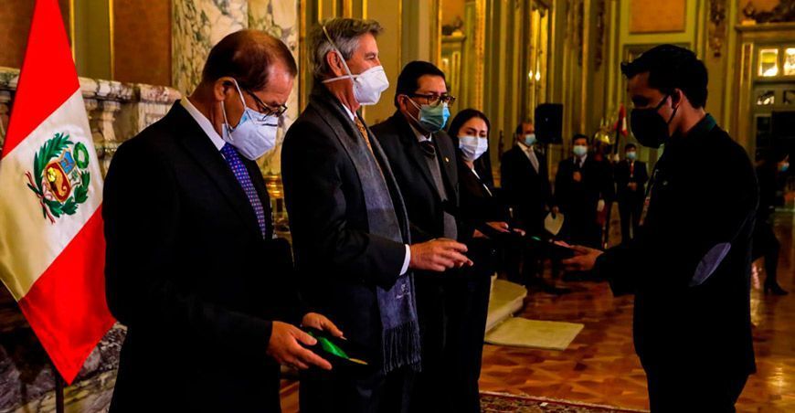 Entrega de Medalla Midagri 2021