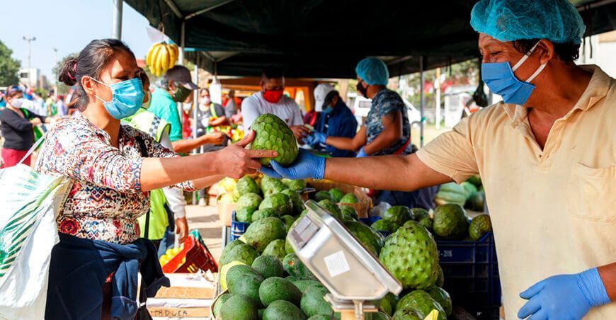 Mercados Midagri “De la Chacra a la Olla 2021” abasteció