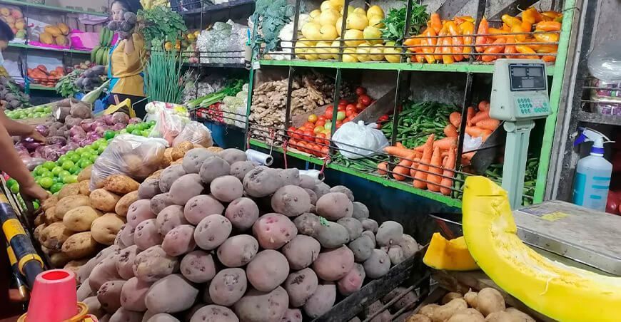 producción de alimentos mercados