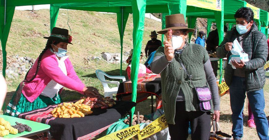mercado de productores agropecuarios Perú
