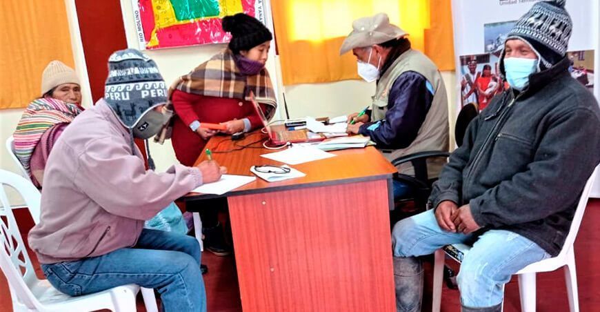 Productores agrarios también podrán empadronarse en municipalidades y juntas de usuarios de agua