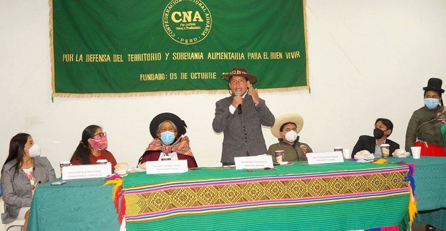 ministro de Desarrollo Agrario y Riego, Víctor Maita Frisancho, 