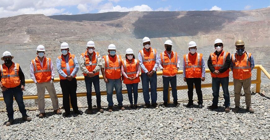 Congresistas de la República visitaron unidad minera de Cuajone