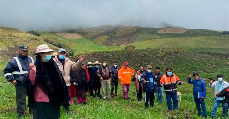 Minera Gold Fields apoya en mejorar hectáreas de pastos cultivados en Cajamarca