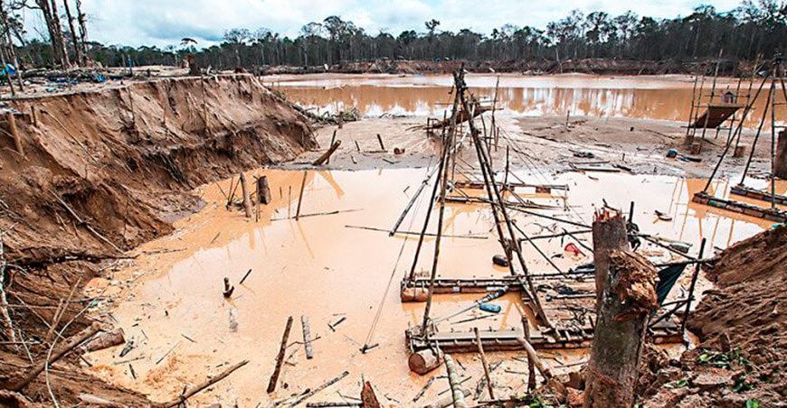 Minería ilegal Perú