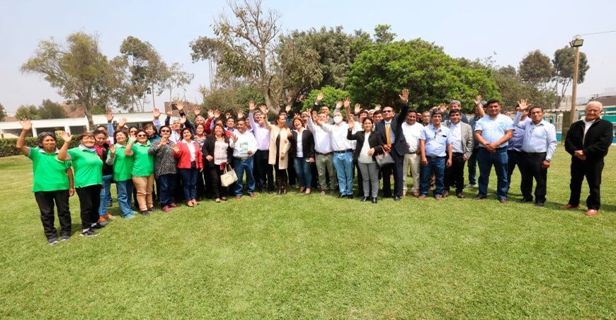 ministra de Desarrollo Agrario y Riego, Jenny Ocampo Escalante