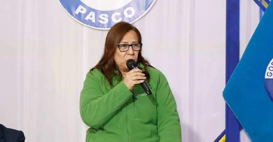Ministra del Midagri Nelly Paredes del Castillo
