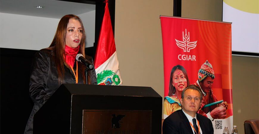 Ministra Midagri Patricia Ocampo
