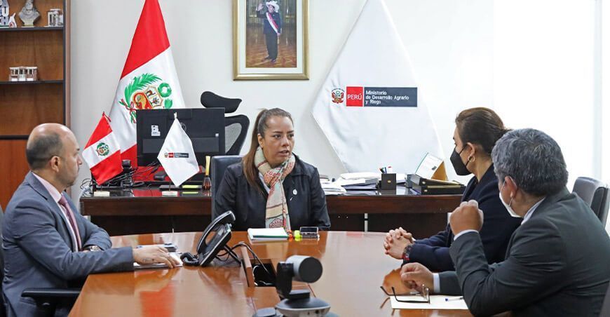 ministra Midagri Patricia Ocampo