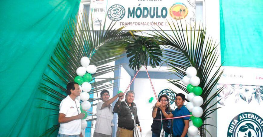 módulo de procesamiento de café Junín