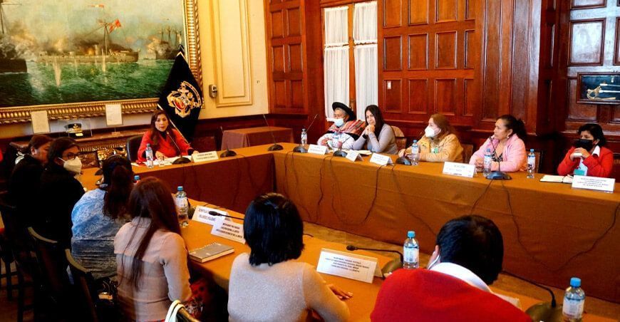 lideresas de la Plataforma Nacional del Agro